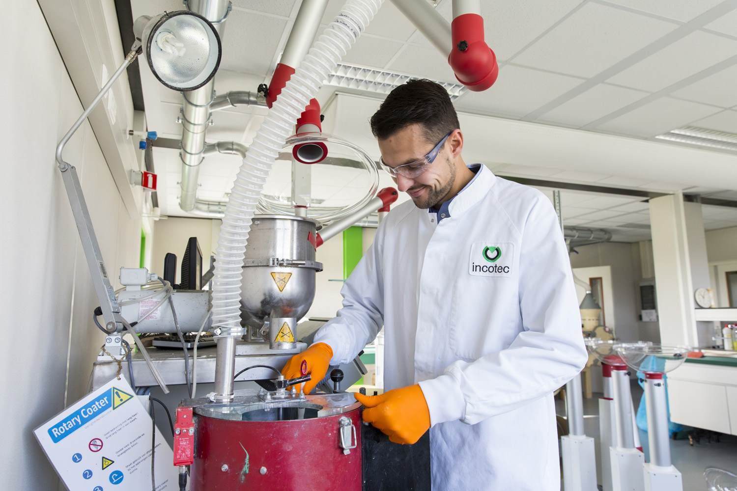 Incotec technology in the lab
